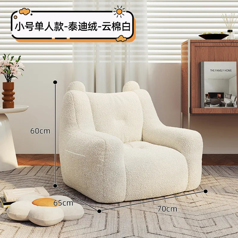 Children's Sofa Reading Book Corner Arrangement Baby Sofa Bear Sofa Chair Bedroom Cartoon Lazy Seat