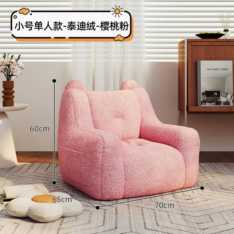 Children's Sofa Reading Book Corner Arrangement Baby Sofa Bear Sofa Chair Bedroom Cartoon Lazy Seat