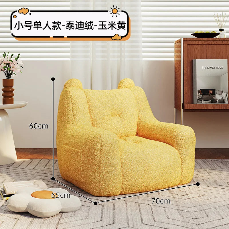 Children's Sofa Reading Book Corner Arrangement Baby Sofa Bear Sofa Chair Bedroom Cartoon Lazy Seat