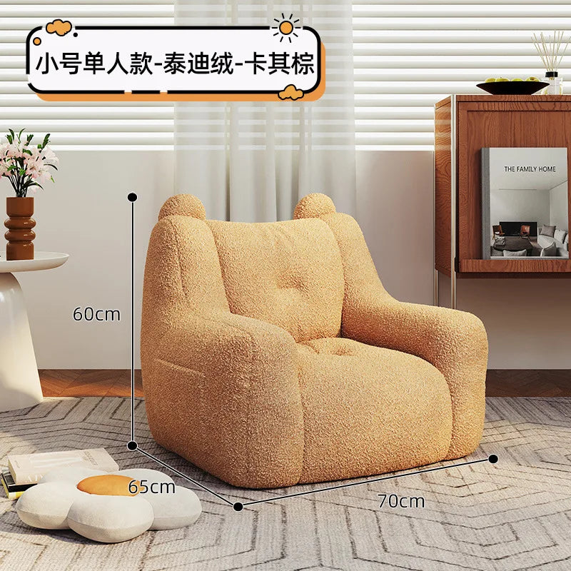 Children's Sofa Reading Book Corner Arrangement Baby Sofa Bear Sofa Chair Bedroom Cartoon Lazy Seat
