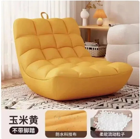 Lazy Sofa,Bedroom Small Caterpillar Can Lie Down and Sleep Single Small Sofa,Recliner Tatami Leisure Chair